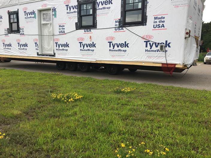 Trailer and home